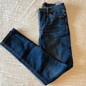 BANANA REPUBLIC High Rise Skinny Blue Denim Jeans in size 25P / 0P